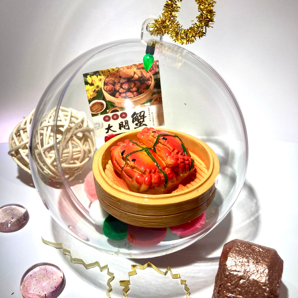 10cm ornament - Hairy Crab 大閘蟹