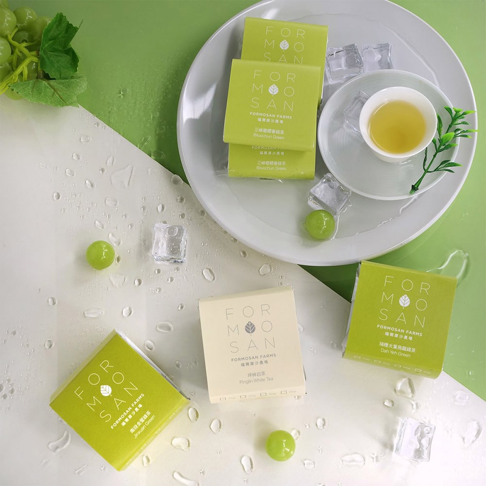 Four Seasons Tea Leaves - Summer Cool Green full set