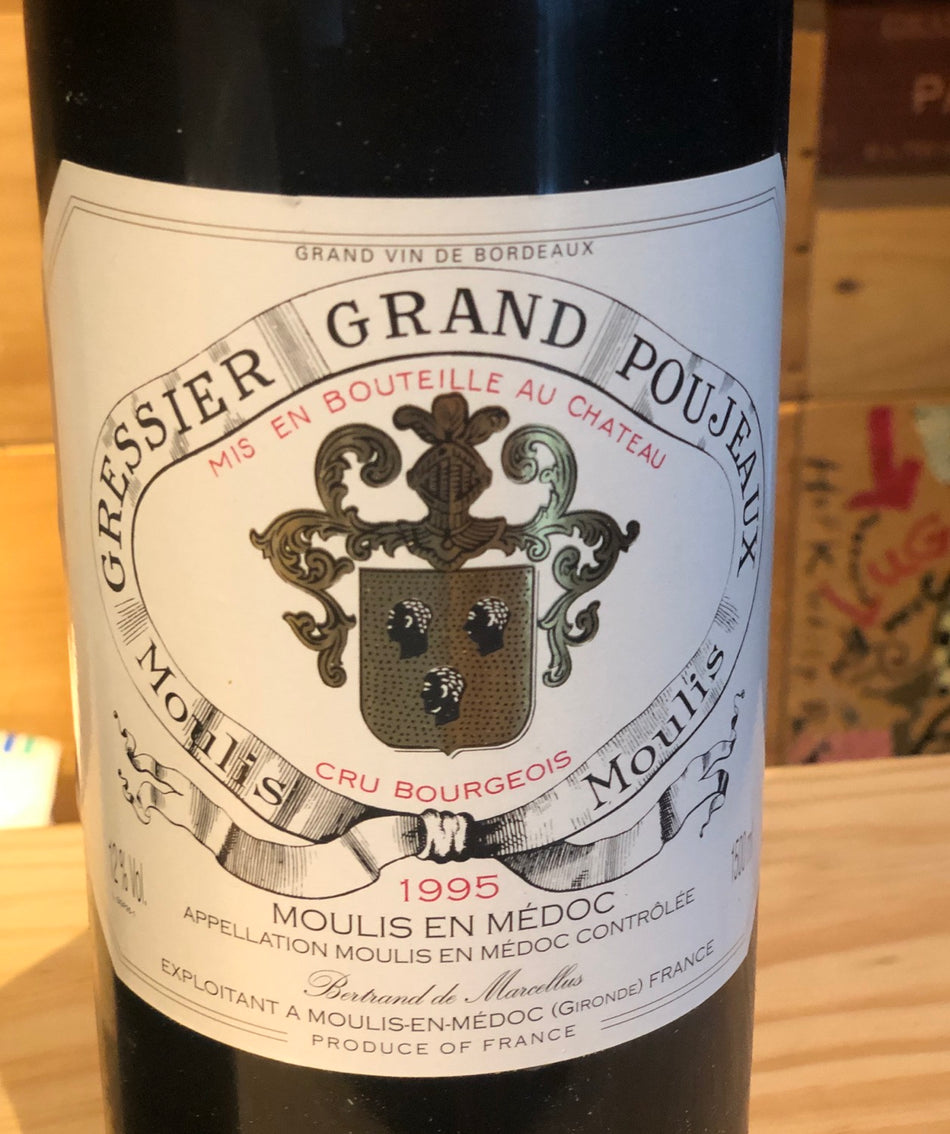 Chateau Gressier Grand Poujeaux Moulis 1995 1500ml (Tax Included)