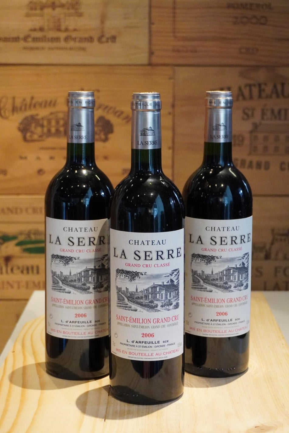 Chateau La Serre Saint Emilion Grand Cru Classes 2006 750ml (Tax Included)