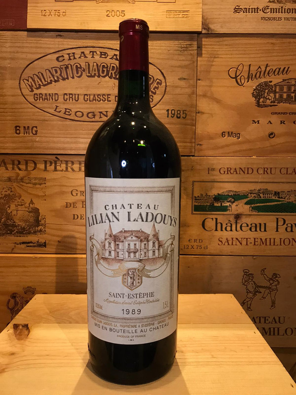 Chateau Lilian Ladouys Saint-Estephe 1989 Magnum 1500ml (Tax Included)