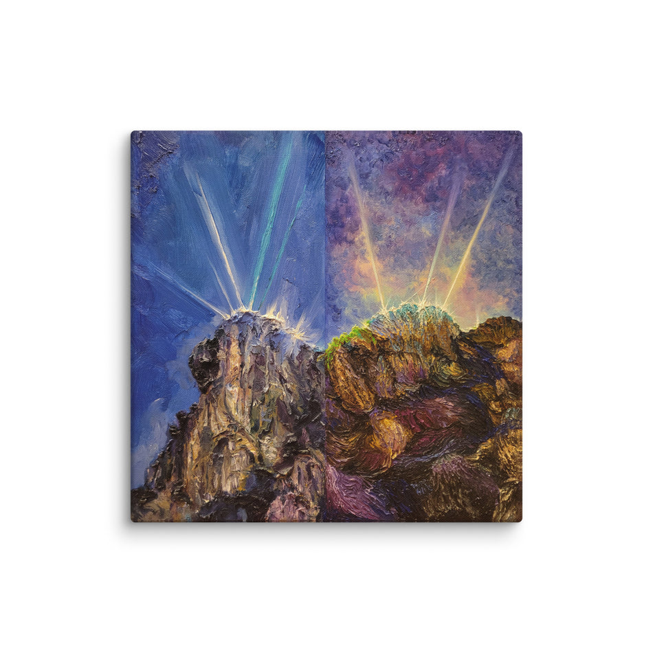 Light Transformers 變形金光 Canvas Print