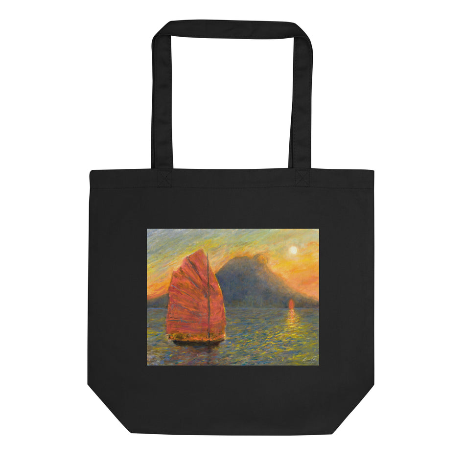 Beneath The Lion Rock eco tote bag