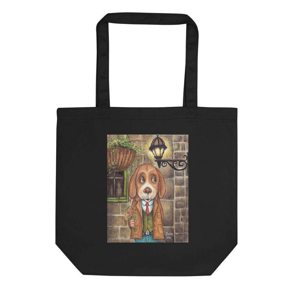 Dog Flowers Eco Tote Bag