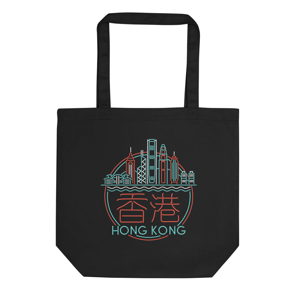 Neon City Eco Tote Bag