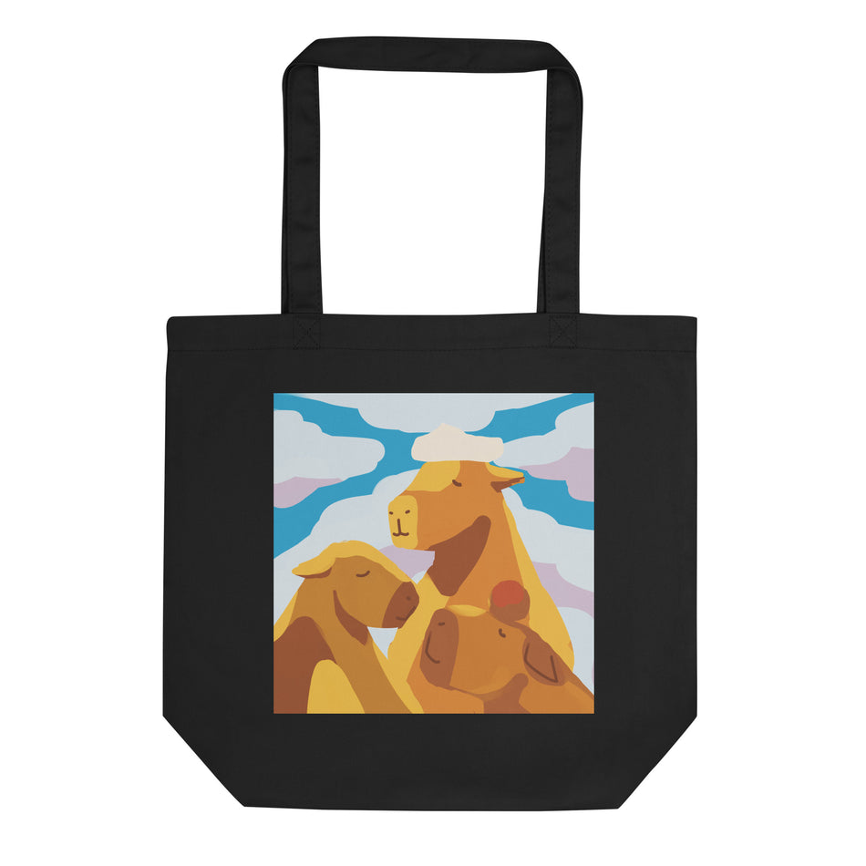 Capybara Bath Eco Tote Bag