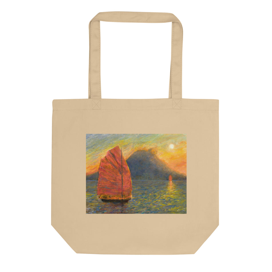 Beneath The Lion Rock eco tote bag