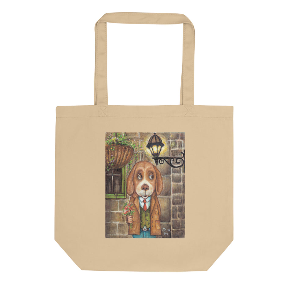 Dog Flowers Eco Tote Bag