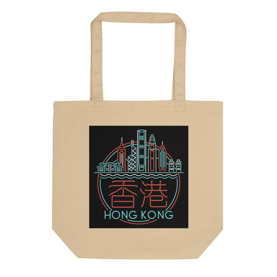 Neon City Eco Tote Bag