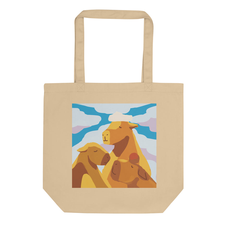 Capybara Bath Eco Tote Bag