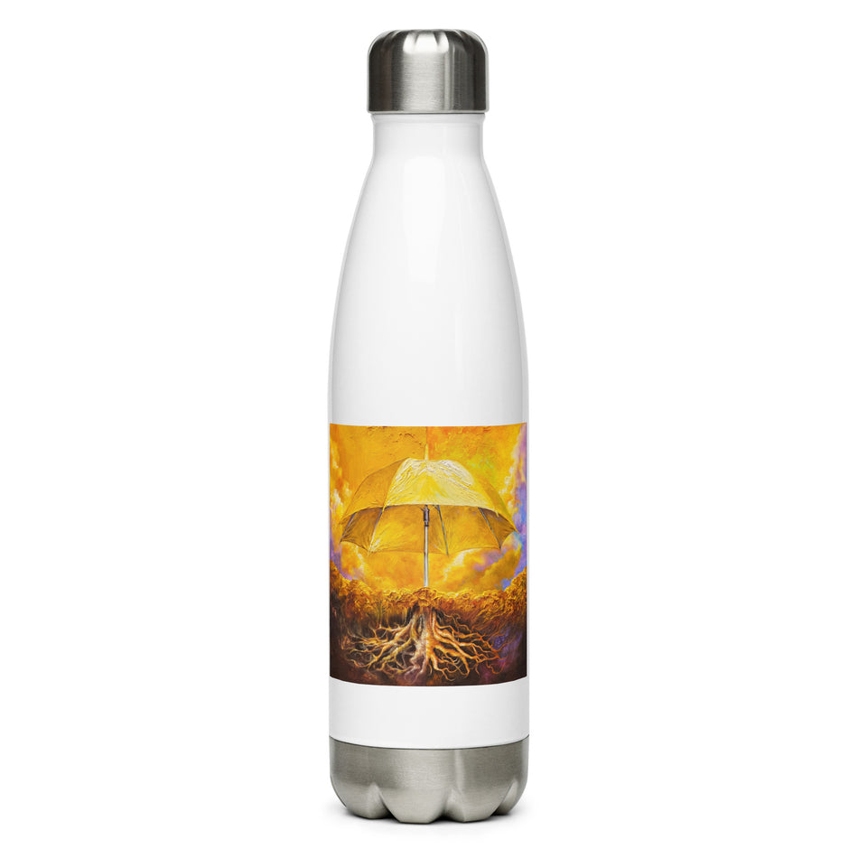 Rooting Everywhere 遍地生根 Stainless steel water bottle