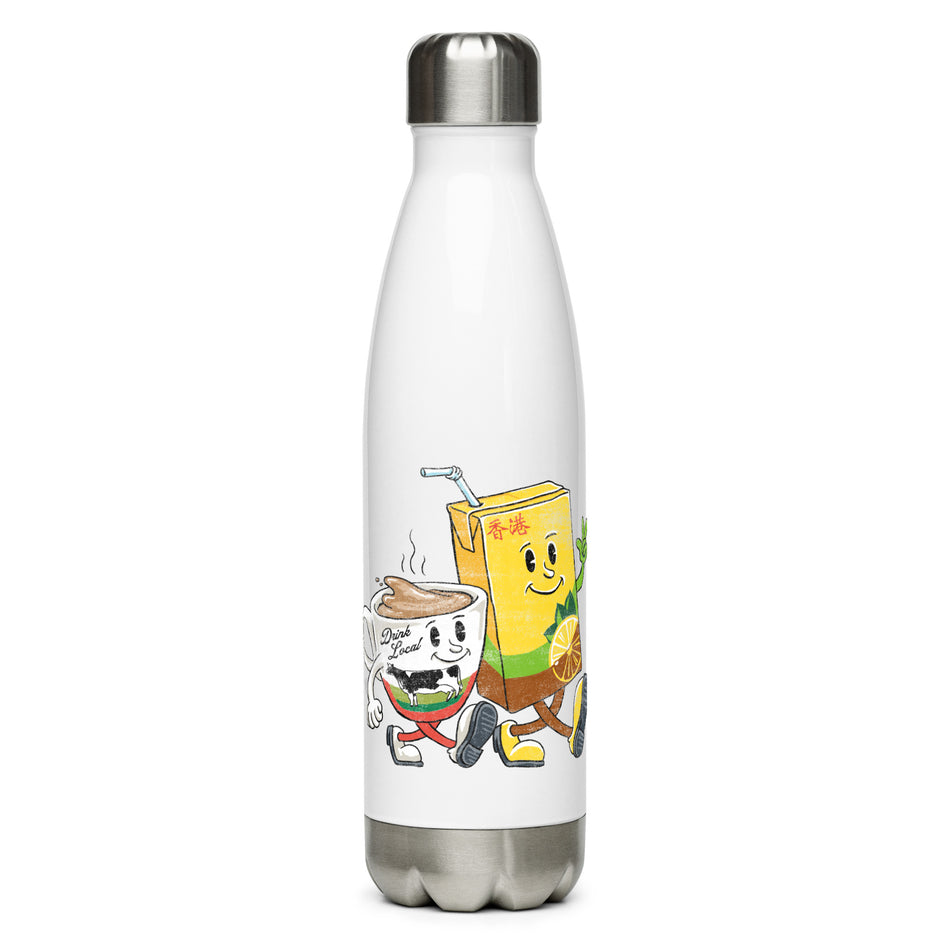 Tea Buddies stainless steel water bottle