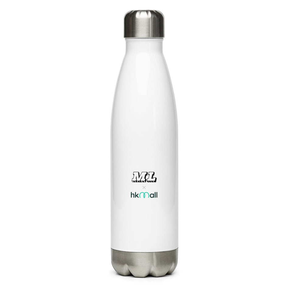 I Love HK stainless steel water bottle