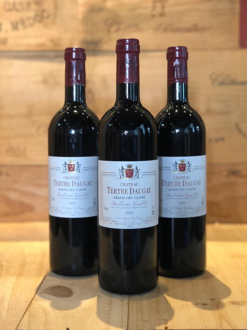 Chateau Tertre Daugay Saint Emilion GCC 2001 750ml (Tax Included)