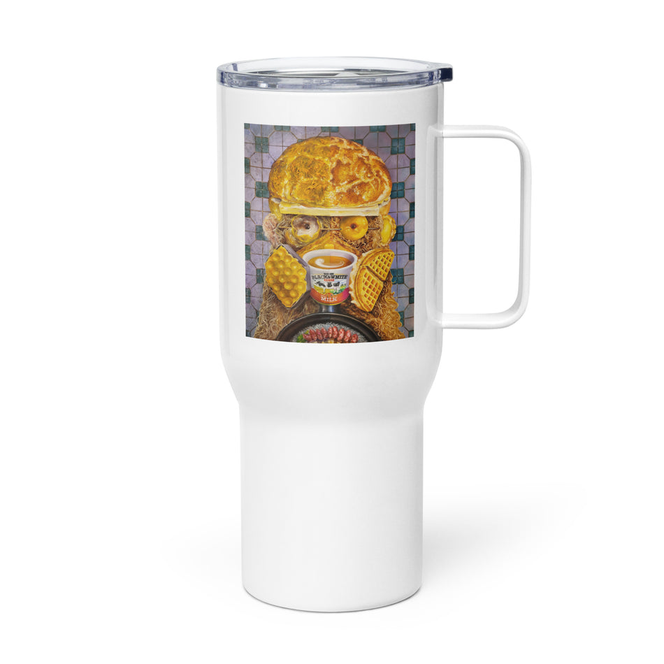 Hong Kong Foodie 茶餐人 Travel mug with a handle