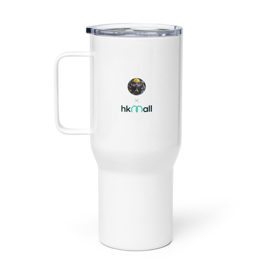 Hong Kong Foodie 茶餐人 Travel mug with a handle