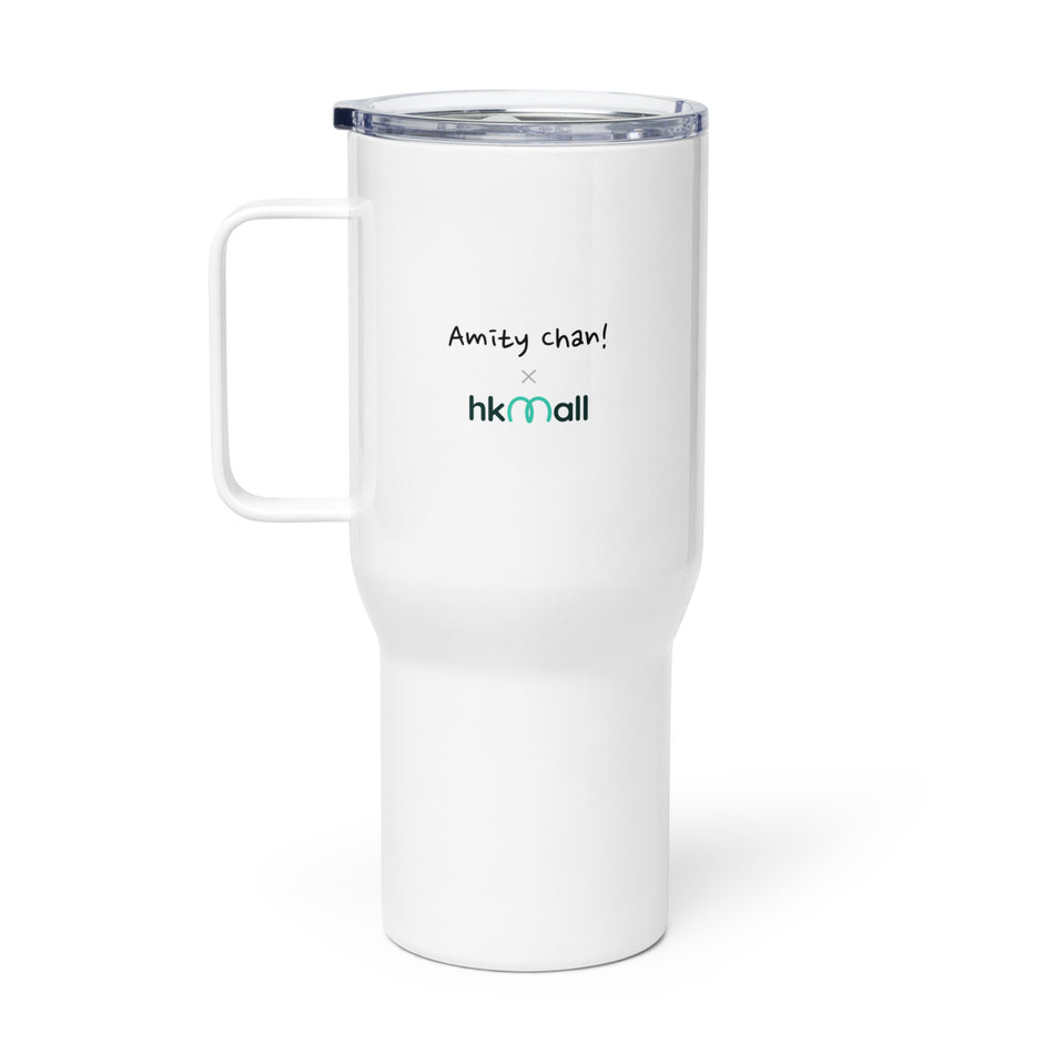 Breakfast at the Diner travel mug with a handle