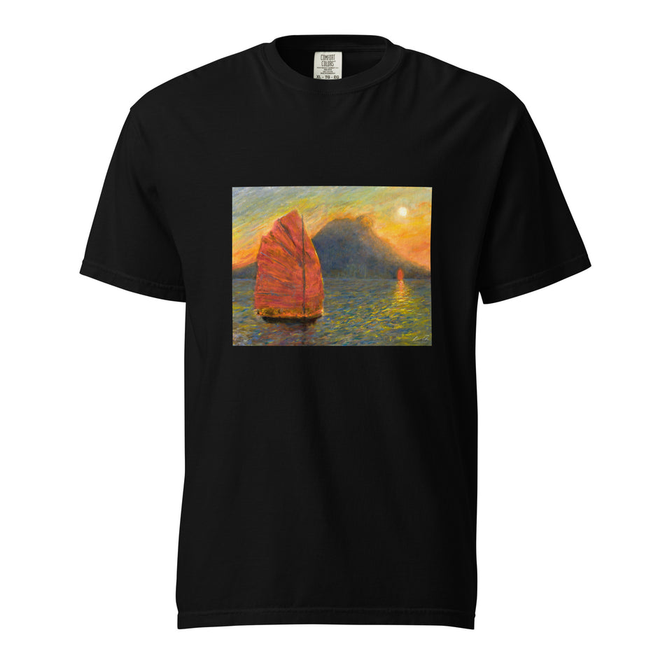 Beneath The Lion Rock Unisex garment-dyed heavyweight t-shirt