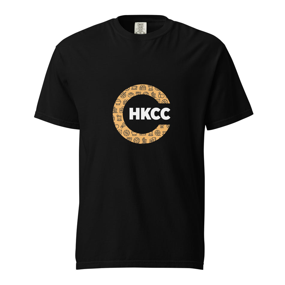 HKCC Unisex garment-dyed heavyweight t-shirt