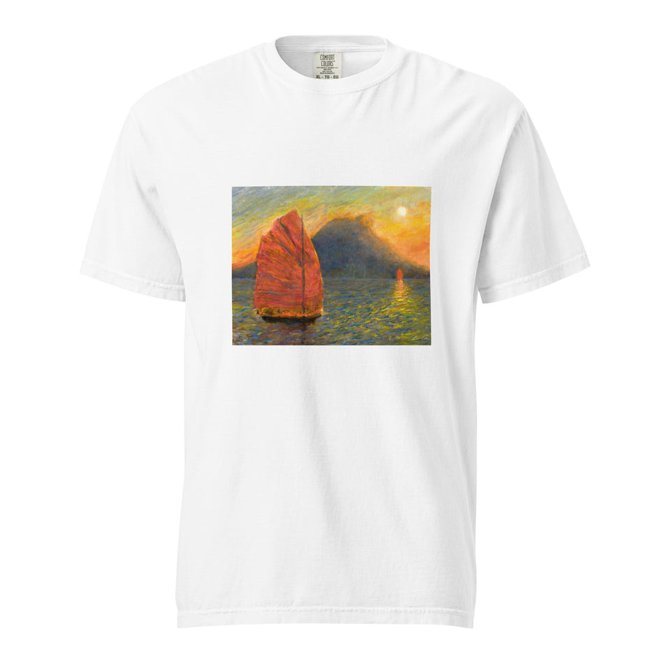 Beneath The Lion Rock Unisex garment-dyed heavyweight t-shirt