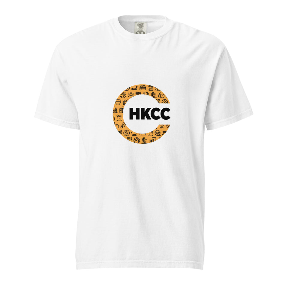 HKCC Unisex garment-dyed heavyweight t-shirt