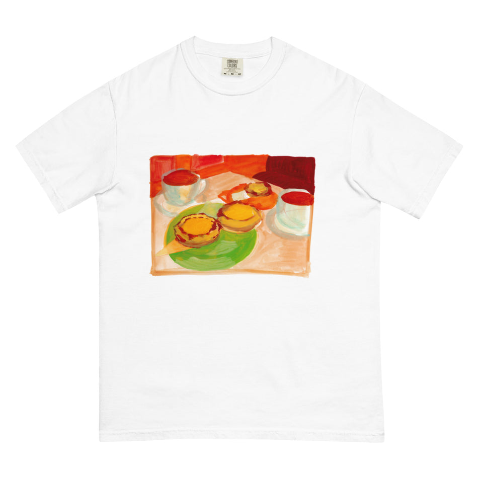 Breakfast at the Diner unisex garment-dyed heavyweight t-shirt