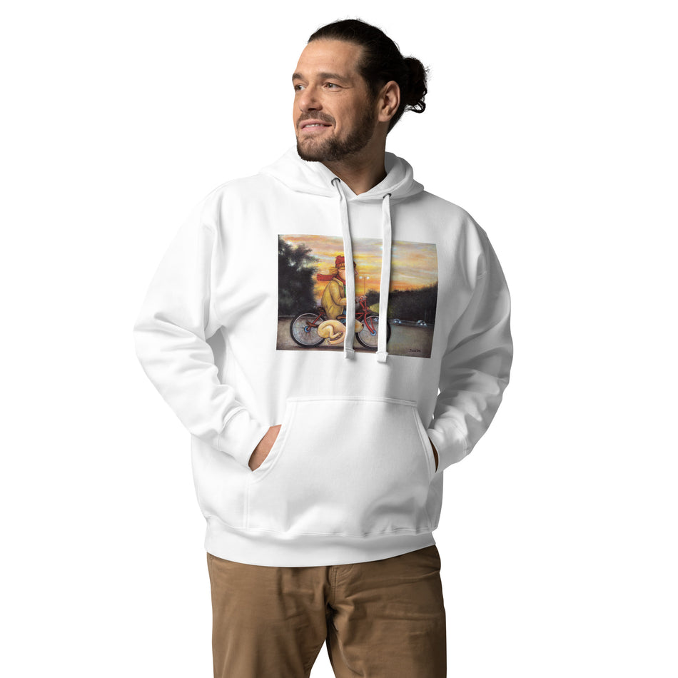 Bike Dog Unisex Hoodie