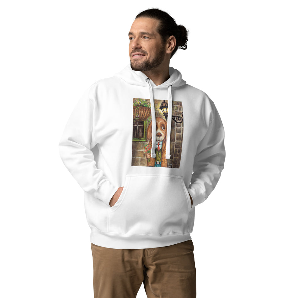 Dog Flowers Unisex Hoodie