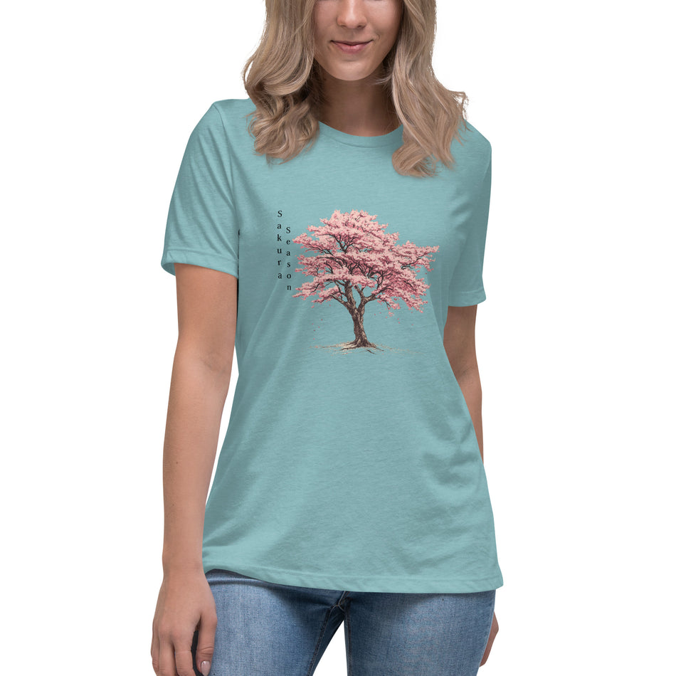 Sakura Season Women's Relaxed T-Shirt